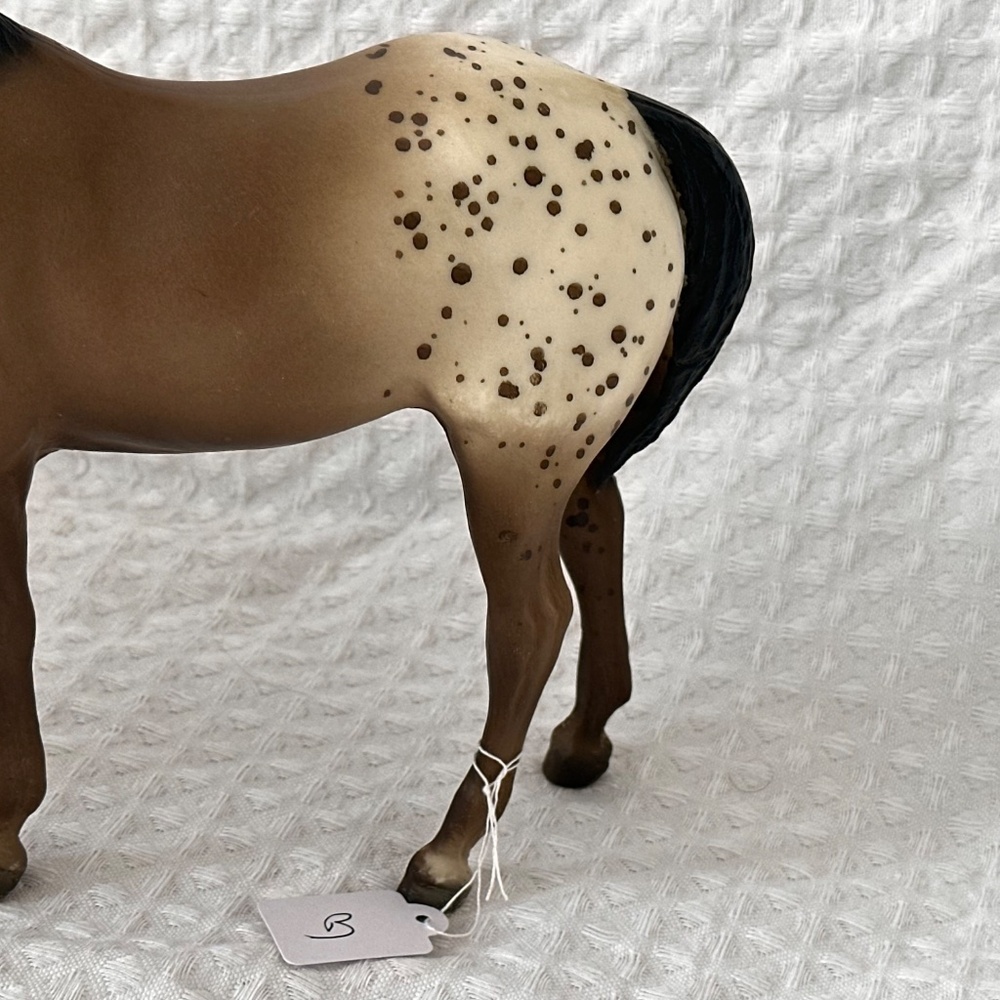 Vintage Breyer Rawhide Wild Appaloosa Mustang Hand Painted Stamped Breyer (B) - Picture 3 of 16